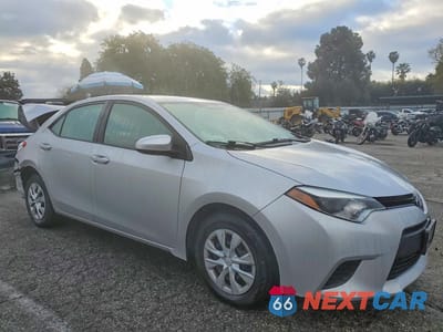 Czwarte zdjęcie samochodu z boku: 2016 TOYOTA COROLLA L VIN:5YFBURHE6GP501377 - miniatura