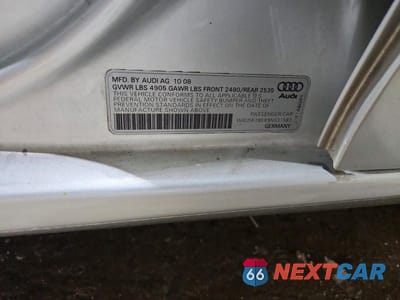 Zdjęcie 12 z 12 samochodu: 2009 AUDI A4 PREMIUM PLUS VIN:WAUSF78KX9N031582 - miniatura