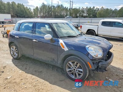 Czwarte zdjęcie samochodu z boku: 2013 MINI COOPER COUNTRYMAN VIN:WMWZB3C55DWM09153 - miniatura