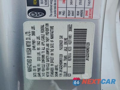 Zdjęcie 12 z 12 samochodu: 2016 NISSAN 370Z BASE VIN:JN1AZ4EH9GM931229 - miniatura