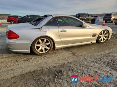 Trzecie zdjęcie samochodu z tyłu: 2003 MERCEDES-BENZ SL 500R VIN:WDBSK75F13F047367 - miniatura