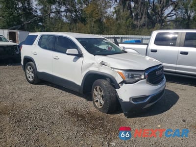 Czwarte zdjęcie samochodu z boku: 2018 GMC ACADIA SLE VIN:1GKKNKLA3JZ152060 - miniatura