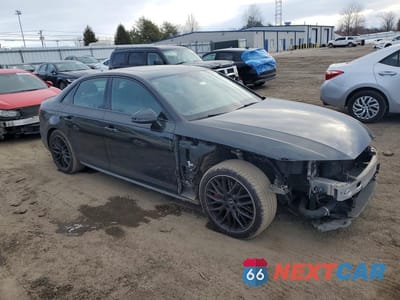 Czwarte zdjęcie samochodu z boku: 2018 AUDI A4 PREMIUM PLUS VIN:WAUENAF40JA021883 - miniatura