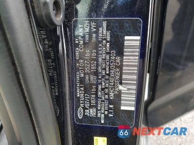 Zdjęcie 13 z 13 samochodu: 2017 HYUNDAI ACCENT SE VIN:KMHCT4AEXHU357403 - miniatura