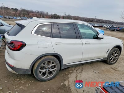 Trzecie zdjęcie samochodu z tyłu: 2022 BMW X3 XDRIVE30I VIN:5UX53DP05N9J24700 - miniatura