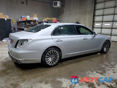 Trzecie zdjęcie samochodu z tyłu: 2017 GENESIS G90 3.3T PREMIUM VIN:KMHG34JAXHU025413 - miniatura