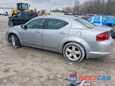 Drugie zdjęcie samochodu z przodu: 2013 DODGE AVENGER SE VIN:1C3CDZABXDN566878 - miniatura