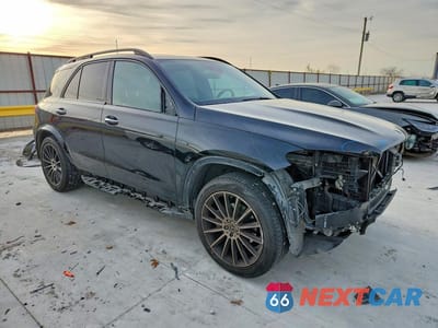 Czwarte zdjęcie samochodu z boku: 2022 MERCEDES-BENZ GLE 350 VIN:4JGFB4JB6NA676204 - miniatura