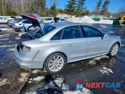 Trzecie zdjęcie samochodu z tyłu: 2014 AUDI A4 PREMIUM VIN:WAUBFAFL4EN033668 - miniatura