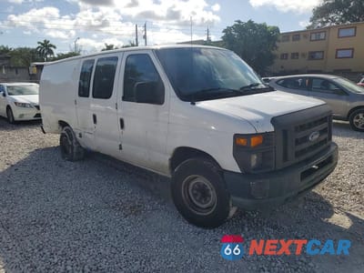 Czwarte zdjęcie samochodu z boku: 2011 FORD E250 UTILITY / SERVICE VAN VIN:1FTNS2EL6BDA81046 - miniatura