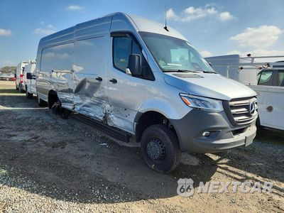 Czwarte zdjęcie samochodu z boku: 2025 MERCEDES BENZ SPRINTER 3500 XD DELIVERY VAN VIN:W1Y8ND6YXST225189 - miniatura