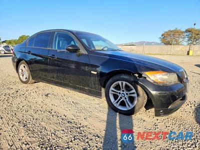 Czwarte zdjęcie samochodu z boku: 2008 BMW 328 I SULEV VIN:WBAVC535X8FZ86712 - miniatura