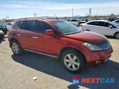 Czwarte zdjęcie samochodu z boku: 2007 NISSAN MURANO VIN:JN8AZ08W97W644417 - miniatura