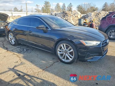 Czwarte zdjęcie samochodu z boku: 2021 AUDI A7 PREMIUM VIN:WAUP2AF22MN075442 - miniatura