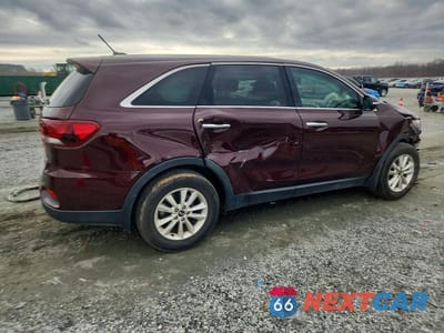 Trzecie zdjęcie samochodu z tyłu: 2019 KIA SORENTO L VIN:5XYPG4A33KG551532 - miniatura