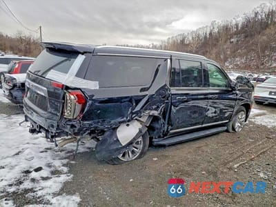 Trzecie zdjęcie samochodu z tyłu: 2024 GMC YUKON XL DENALI VIN:1GKS2JKT9RR283687 - miniatura