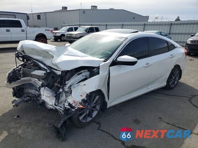 2019 HONDA CIVIC EXL 19XFC1F70KE014972 - główne zdjęcie licytacji z USA - miniatura