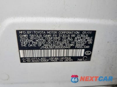 Zdjęcie 12 z 12 samochodu: 2011 LEXUS LS 460 L VIN:JTHDL5EF2B5003442 - miniatura
