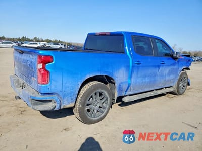 Trzecie zdjęcie samochodu z tyłu: 2025 CHEVROLET SILVERADO K1500 RST VIN:1GCUKEE88SZ160312 - miniatura