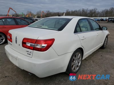 Trzecie zdjęcie samochodu z tyłu: 2008 LINCOLN MKZ VIN:3LNHM28T28R623242 - miniatura