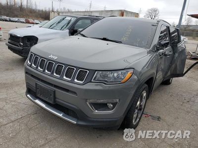 2020 JEEP COMPASS LIMITED 3C4NJCCB0LT187295 - główne zdjęcie licytacji z USA - miniatura