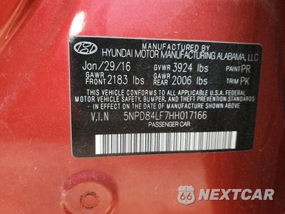 Zdjęcie 13 z 13 samochodu: 2017 HYUNDAI ELANTRA SE VIN:5NPD84LF7HH017166 - miniatura