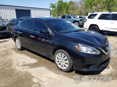 Czwarte zdjęcie samochodu z boku: 2017 NISSAN SENTRA S VIN:3N1AB7AP9HY287443 - miniatura