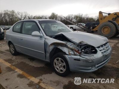 Czwarte zdjęcie samochodu z boku: 2005 HYUNDAI ACCENT GS VIN:KMHCG35C45U340339 - miniatura