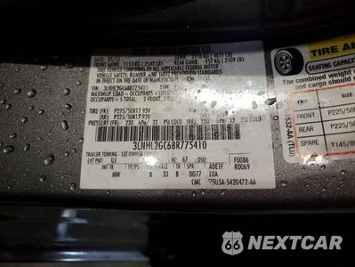 Zdjęcie 12 z 12 samochodu: 2011 LINCOLN MKZ VIN:3LNHL2GC6BR775410 - miniatura