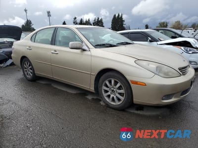Czwarte zdjęcie samochodu z boku: 2003 LEXUS ES 300 VIN:JTHBF30G530096345 - miniatura