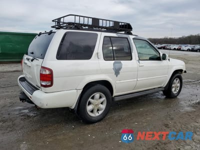 Trzecie zdjęcie samochodu z tyłu: 2001 NISSAN PATHFINDER LE VIN:JN8DR09X71W572323 - miniatura