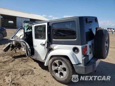 Drugie zdjęcie samochodu z przodu: 2018 JEEP WRANGLER UNLIMITED SAHARA VIN:1C4HJWEG8JL929572 - miniatura