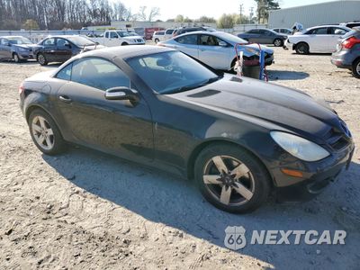 Czwarte zdjęcie samochodu z boku: 2007 MERCEDES-BENZ SLK 280 VIN:WDBWK54F07F156903 - miniatura