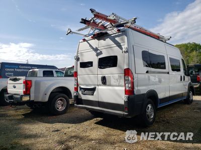 Trzecie zdjęcie samochodu z tyłu: 2022 RAM PROMASTER 2500 2500 HIGH VIN:3C6LRVPG6NE116456 - miniatura