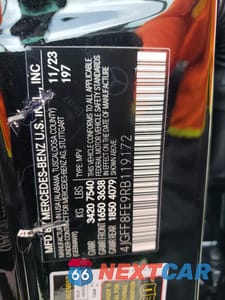 Zdjęcie 13 z 13 samochodu: 2024 MERCEDES-BENZ GLS 580 4MATIC VIN:4JGFF8FE9RB119172 - miniatura