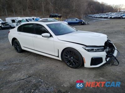 Czwarte zdjęcie samochodu z boku: 2020 BMW 740 XI VIN:WBA7T4C04LCE19948 - miniatura