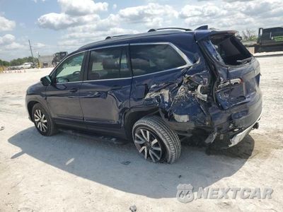 Drugie zdjęcie samochodu z przodu: 2019 HONDA PILOT EXL VIN:5FNYF6H76KB500304 - miniatura