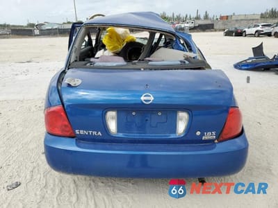 Zdjęcie 6 z 12 samochodu: 2006 NISSAN SENTRA 1.8 VIN:3N1CB51D56L495820 - miniatura
