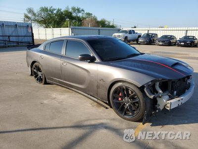 Czwarte zdjęcie samochodu z boku: 2016 DODGE CHARGER R/T SCAT PACK VIN:2C3CDXGJ5GH106768 - miniatura