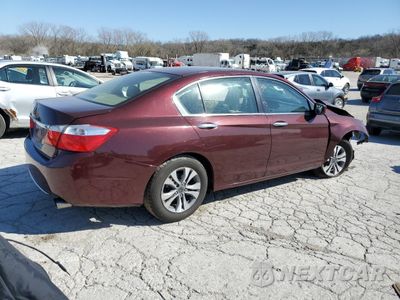 Trzecie zdjęcie samochodu z tyłu: 2014 HONDA ACCORD LX VIN:1HGCR2F32EA082705 - miniatura