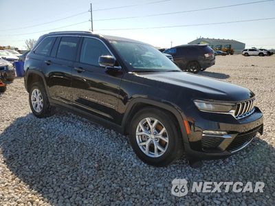 Czwarte zdjęcie samochodu z boku: 2023 JEEP GRAND CHEROKEE LIMITED VIN:1C4RJHBG2P8850284 - miniatura
