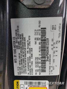Zdjęcie 12 z 12 samochodu: 2017 FORD FUSION SE VIN:3FA6P0HDXHR123559 - miniatura