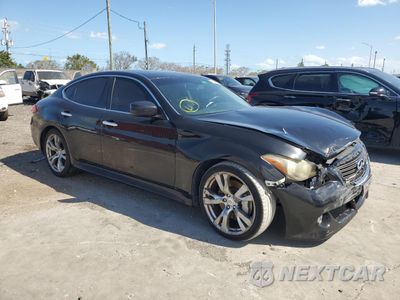 Czwarte zdjęcie samochodu z boku: 2012 INFINITI M37 VIN:JN1BY1AP0CM333480 - miniatura
