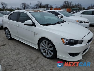 Czwarte zdjęcie samochodu z boku: 2008 MITSUBISHI LANCER GTS VIN:JA3AU86U58U009720 - miniatura