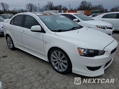 Czwarte zdjęcie samochodu z boku: 2008 MITSUBISHI LANCER GTS VIN:JA3AU86U58U009720 - miniatura