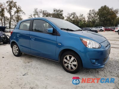 Czwarte zdjęcie samochodu z boku: 2015 MITSUBISHI MIRAGE ES VIN:ML32A4HJ5FH037035 - miniatura