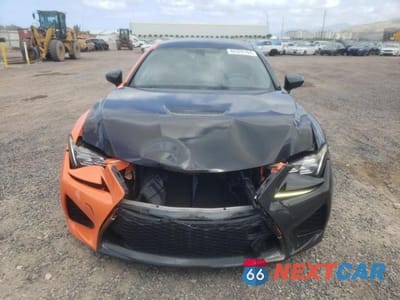 Piąte zdjęcie samochodu w środku: 2015 LEXUS RC-F VIN:JTHHP5BC5F5001030 - miniatura