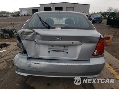 Zdjęcie 6 z 12 samochodu: 2005 HYUNDAI ACCENT GS VIN:KMHCG35C45U340339 - miniatura