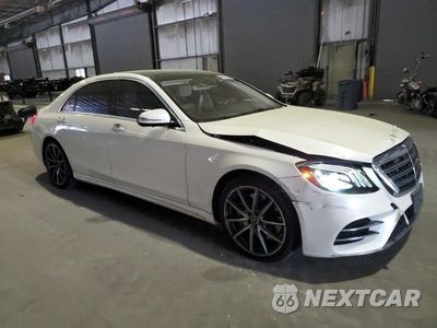 Czwarte zdjęcie samochodu z boku: 2018 MERCEDES-BENZ S 560 VIN:WDDUG8DB5JA367954 - miniatura