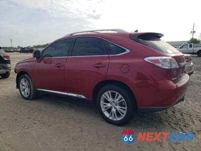 Drugie zdjęcie samochodu z przodu: 2010 LEXUS RX 450 VIN:JTJBC1BA2A2412631 - miniatura